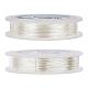 BENECREAT 28-Gauge Tarnish Resistant Silver Coil Wire CWIR-BC0001-0.3mm-S-2