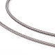 201 Stainless Steel Wheat Chain Necklace for Men Women NJEW-P268-A34-1X5-2