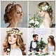 Wedding Party Beach Bridal Decorative Hair Accessories OHAR-WH0021-03B-7