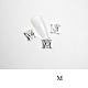 Cabochons Diamante de imitación de la aleación MRMJ-T056-93P-M-1