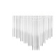 30 個の亜鉛メッキ鉄セルフスレッディング手縫い針  高齢の盲人のための簡単な糸の大きな目の針  プラチナ  3.6~6.7x0.1~0.13x0.07~0.1cm TOOL-NH0001-02A-2