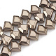 Electroplate Non-magnetic Synthetic Hematite Beads Strands G-T061-111H-1