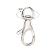 Polished 316 Stainless Steel Large Lobster Claw Swivel Clasps X-STAS-R072-27-3