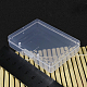 Contenants de perles en plastique transparent CON-WH0019-05-1