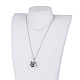 304 Stainless Steel Kitten Chain Necklaces NJEW-JN02012-01-5
