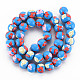 Handmade Polymer Clay Beads Strands CLAY-N008-055-10-2