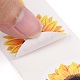 Pegatinas de papel con tema de girasol DIY-L051-001-4