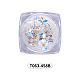Laser Shiny Nail Art Decoration Accessories MRMJ-T063-458B-2
