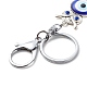 Schlüsselanhänger mit Glasanhänger des bösen Blicks KEYC-JKC00371-01-5