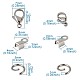 304 Stainless Steel Jewelry Findings Sets STAS-TA0004-07-8