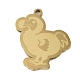 201 pendentifs en acier inoxydable&nbsp;STAS-C095-27G-1