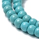 Chapelets de perles en howlite naturelle G-E604-F01-3