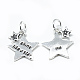 Thai 925 Sterling Silber Charms STER-T002-26AS-2