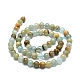 Perles de calcite bleues naturelles G-E576-09A-2