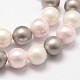 Chapelets de perles en coquille BSHE-L017-07-3
