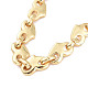 Parures de bijoux bracelets et colliers coeur zircone cubique SJEW-M098-01G-4