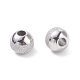 Textured 304 Stainless Steel Beads STAS-P306-01D-P-3