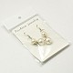 Trendy Glass Pearl Ball Dangle Earrings EJEW-JE00451-02-2