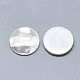 Natural White Shell Mother of Pearl Shell Cabochons SSHEL-S264-055B-2