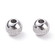 Perlas de acero inoxidable texturizado 304 STAS-P306-01D-P-2
