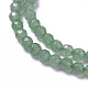 Chapelets de perles en aventurine vert naturel G-F596-10-2mm-3
