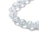 Chapelets de perles vernissées manuelles LAMP-K037-08I-3