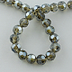 Chapelets de perles en verre électroplaqué EGLA-R015-8mm-M-2