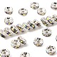Messing Strass Zwischen perlen&nbsp;X-RB-A014-Z5mm-28S-NF-1