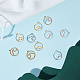 Sunnyclue 1 scatola 40 pezzi 4 stili fascini di montagna massa dell'acciaio inossidabile onda di fascino mare spiaggia fascino per la creazione di gioielli fascini donne adulti fai da te orecchino collana braccialetto portachiavi mestiere hawaii estate STAS-SC0004-08-4