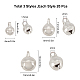 SUNNYCLUE 60Pcs 3 Styles 304 Stainless Steel Bell Charms STAS-SC0002-73P-2