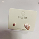 925 Sterling Silver Stud Earrings EJEW-BB34436-RG-1-2