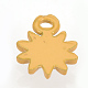 Spray Painted Alloy Charms PALLOY-T026-58C-2