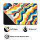 Etiquetas engomadas impermeables de la tarjeta del plástico del pvc DIY-WH0432-020-3