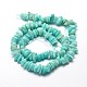 Natural Amazonite Chip Beads Strands G-E271-75-2