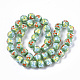 Chapelets de perles vernissées manuelles LAMP-T007-03D-2