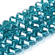 Electroplate Glass Beads Strands EGLA-A034-T1mm-A33-1