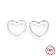 925 Sterling Silver Bead Frames STER-L059-03S-1