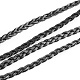 Braided Imitation Leather Cords LC-S002-5mm-02-2