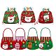 7 piezas 7 telas no tejidas navideñas de estilo bolsas de dulces decoraciones ABAG-SZ0001-16-9
