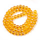 Electroplate Transparent Glass Beads Strands GLAA-T032-T6mm-AB11-3