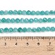 Fili di perline amazonite naturale&nbsp;G-T152-A01-4mm-5