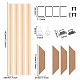 Комплект рамки холста твердой древесины diy DIY-BC0003-11A-2