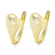 Brass Hoop Earrings EJEW-L211-011A-G
