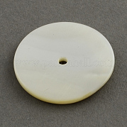 Бусины из натуральных морских раковин SSHEL-R024-8mm