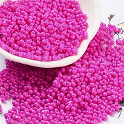 Выпечка краска стеклянные бусины SEED-A033-05H
