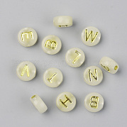 Светящиеся акриловые бусины MACR-T038-05