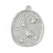 Латунные микро проложить кубического циркония подвески KK-I719-41P