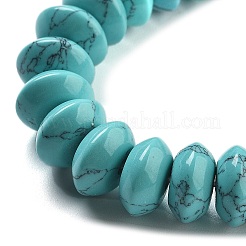Chapelets de perles en turquoise synthétique&nbsp;G-P559-A11-02