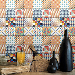 Pegatinas de azulejos de pvc impermeables&nbsp;DIY-WH0454-036