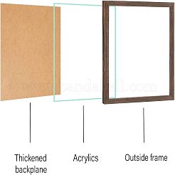 Toile d'huile de fibre chimique art mural&nbsp;HJEW-FG0001-04O